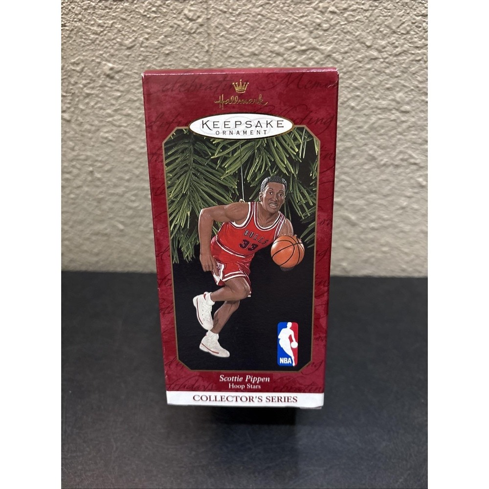 Hallmark‎ Ornament~Scottie Pippen NBA Hoop Stars~5th in Series~1999